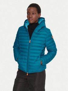 Save The Duck Kurtka przejściowa D33620W GIGA21 Niebieski Regular Fit. Niebieskie kurtki Save the duck, bez wzorów, z syntetyku, bez kaptura. Za 589,99 zł.