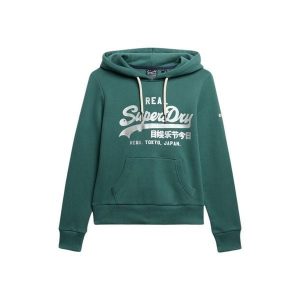 Bluza damska z kapturem Superdry. Zielone bluzy Superdry, l, bez wzorów, z kapturem. Za 361,50 zł.