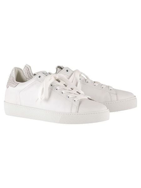 Högl Skórzane sneakersy w kolorze białym rozmiar: 35. Białe trampki HÖGL, bez wzorów, bez zapięcia. Za 292,61 zł.