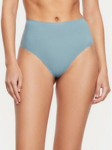 Chantelle Figi brazylijskie z wysokim stanem Soft Stretch C10690 Szary. Szare figi Chantelle, bez wzorów, z syntetyku. Za 69,99 zł.