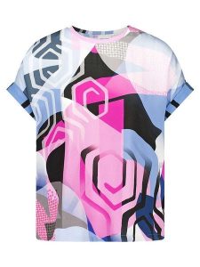 Gerry Weber Koszulka ze wzorem rozmiar: 40. Bluzki Gerry Weber, bez wzorów, bez kołnierzyka, bez ramiączek. Za 87,81 zł.