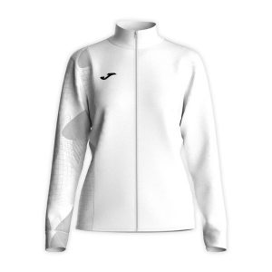 Bluza tenisowa damska Joma Challenge Full Zip. Białe bluzy JOMA, bez wzorów, bez kaptura. Za 129,99 zł.
