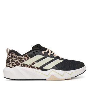 Buty na siłownię adidas. Czarne buty sportowe ADIDAS, bez wzorów, bez zapięcia, na fitness i siłownię. Za 299,99 zł.