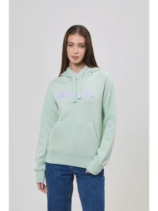 Bench Bluza "Tealy" w kolorze zielonym rozmiar: 40. Zielone bluzy Bench, bez wzorów, z kapturem. Za 119,45 zł.