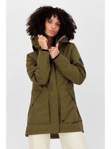 Alife and kickin Parka "ArlettaAK" w kolorze khaki rozmiar: M. Brązowe płaszcze Alife and Kickin, m, bez wzorów, bez kaptura. Za 342,60 zł.