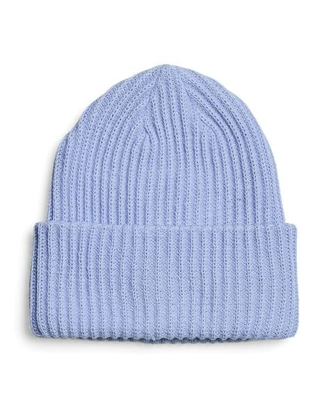Pieces Czapka dzianinowa w kolorze błękitnym rozmiar: onesize. Niebieskie czapki Pieces, bez wzorów, z dzianiny. Za 47,82 zł.