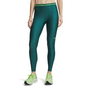 Legginsy Under Armour Heatgear Legging Damskie. Zielone legginsy Under Armour, bez wzorów, z elastanu. Za 281,99 zł.