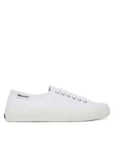 Superga Tenisówki S7151EW Biały. Białe trampki Superga, bez wzorów, z materiału, bez zapięcia. Za 149,99 zł.