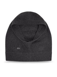 Lacoste Kominiarka RE4169 Szary. Szare rękawiczki Lacoste, bez wzorów, z wełny. Za 509,99 zł.