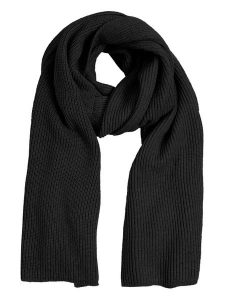 MOSS COPENHAGEN Szal "Rachelle" w kolorze czarnym rozmiar: onesize. Czarne szaliki Moss Copenhagen, bez wzorów, z materiału. Za 122,96 zł.