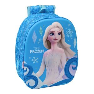 Plecak szkolny DISNEY FROZEN Niebieski. Niebieskie plecaki Disney Frozen. Za 68,80 zł.