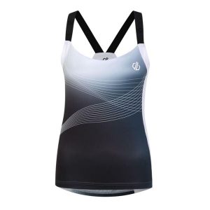 Top Damski Ombre AEP Jazda Rowerem. Czarne topy Dare 2b, bez wzorów, sportowe, bez kołnierzyka, bez ramiączek. Za 63,99 zł.