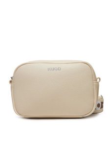 HUGO Torebka Bel 50490172 Écru. Listonoszki Hugo, bez wzorów, ze skóry, bez dodatków. Za 429,99 zł.