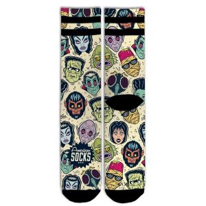 Skarpetki American Socks Villains. Żółte skarpetki AMERICAN SOCKS, bez wzorów. Za 101,48 zł.