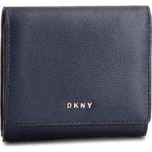 Mały Portfel Damski DKNY - Bryant Trifld Wallet R7413100 Navy NVY. Portfele marki DKNY. W wyprzedaży za 279,00 zł.