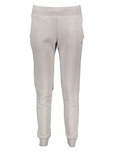 Mizuno Spodnie dresowe w kolorze szarym rozmiar: S. Szare spodnie dresowe Mizuno, s, bez wzorów, z dresówki. Za 105,38 zł.