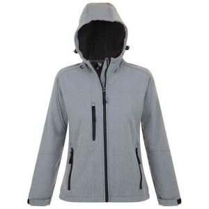 Kurtka Damska Replay Soft Shell. Szare kurtki SOL'S, l, bez wzorów, bez kaptura. Za 336,99 zł.