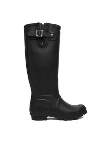 Hunter Kalosze CWB-HFW-004 Czarny. Czarne kalosze Hunter, bez wzorów, z kauczuku. Za 279,99 zł.