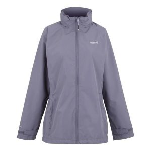 Damska kurtka wodoodporna Regatta Daysha II. Fioletowe kurtki Regatta, bez wzorów, bez kaptura. W wyprzedaży za 129,99 zł.