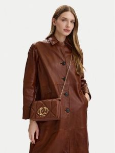 LOVE MOSCHINO Torebka JC4043PP0OLC0300 Brązowy. Brązowe torebki wieczorowe LOVE MOSCHINO, bez wzorów, ze skóry, bez dodatków. Za 639,99 zł.