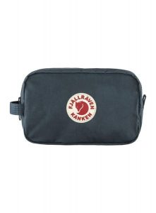 Saszetka Fjallraven Kanken Gear Bag - navy. Niebieskie nerki i saszetki Fjällräven, bez wzorów, z tkaniny. Za 169,99 zł.