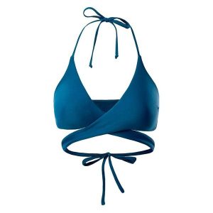 Top Bikini Palima Dla Kobiet. Czerwone bikini AQUAWAVE, bez wzorów. Za 106,99 zł.