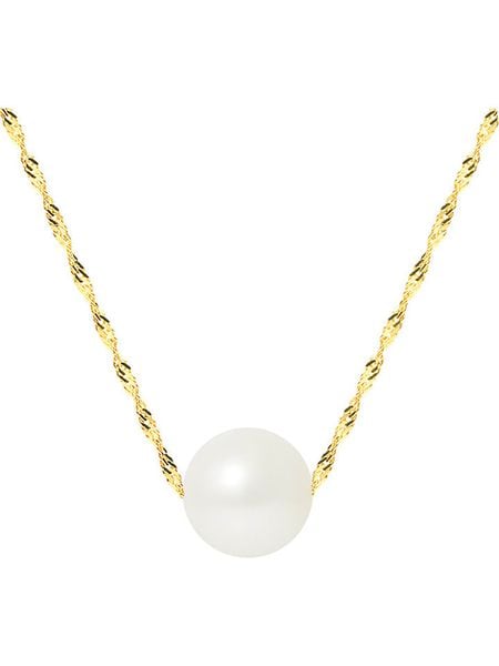 Pearl Addict Złoty naszyjnik z perłą - dł. 42 cm rozmiar: onesize. Białe naszyjniki Pearl Addict, z perłą, złote. Za 804,99 zł.