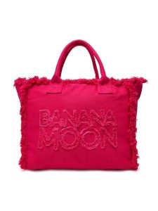 Banana Moon Torebka Carmani Carlina KBJ53 Różowy. Czerwone torebki klasyczne Banana Moon, bez wzorów, z materiału, bez dodatków. Za 349,99 zł.