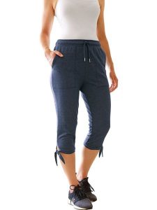 WITT WEIDEN Rybaczki w kolorze granatowym rozmiar: 40/42. Niebieskie spodnie z wysokim stanem WITT WEIDEN, bez wzorów, z podwyższonym stanem. Za 56,99 zł.