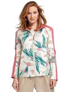 Schöffel Bluza "Locarno" w kolorze kremowo-różowym rozmiar: 46. Brązowe bluzy Schöffel, bez wzorów, bez kaptura. Za 227,31 zł.