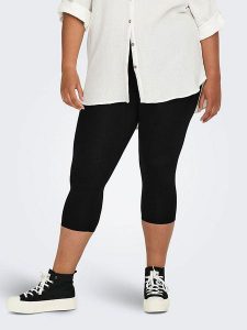 ONLY Carmakoma Legginsy w kolorze czarnym rozmiar: M-46/48. Czarne legginsy Only Carmakoma, bez wzorów. Za 48,45 zł.