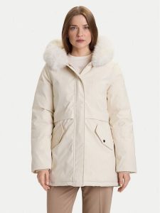 Rinascimento Kurtka zimowa CFC0122158003 Écru Regular Fit. Kurtki Rinascimento, na zimę, s, bez wzorów, z syntetyku, bez kaptura. Za 489,99 zł.