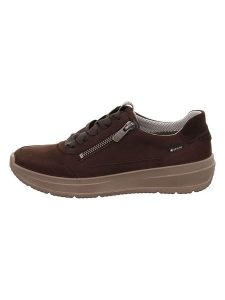 Legero Skórzane sneakersy "Sprinter" w kolorze brązowym rozmiar: 39. Brązowe trampki Legero, bez wzorów, z gore-texu, bez zapięcia. Za 289,20 zł.