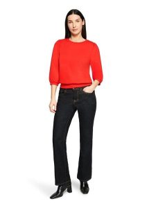 CARTOON Bluza w kolorze czerwonym rozmiar: 42. Czerwone bluzy Cartoon, bez wzorów, bez kaptura. Za 126,99 zł.