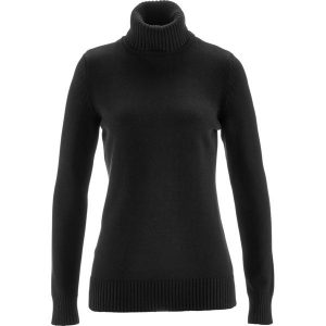 Sweter z golfem. Fioletowe golfy bonprix, bez wzorów. Za 64,99 zł.