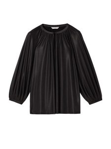 TATUUM Bluzka w kolorze czarnym rozmiar: XL. Czarne bluzki Tatuum, xl, bez wzorów, bez kołnierzyka, bez ramiączek. Za 165,31 zł.