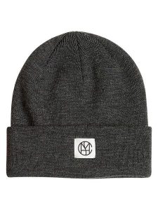 MOSS COPENHAGEN Czapka beanie "Mojo" w kolorze antracytowym rozmiar: onesize. Czarne czapki Moss Copenhagen, bez wzorów, z materiału. Za 72,95 zł.