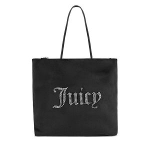 Torebka Juicy Couture. Czarne torebki klasyczne Juicy Couture, bez wzorów, bez dodatków. Za 439,99 zł.