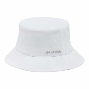 Kapelusz przeciwsłoneczny Columbia Pine Mountain II Bucket Hat. Białe kapelusze Columbia, bez wzorów. Za 99,99 zł.