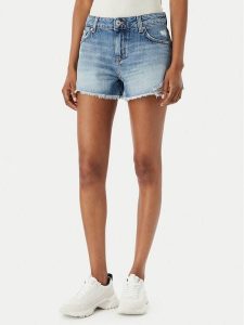 HUGO Szorty jeansowe Galimon 50561167 Niebieski Regular Fit. Niebieskie szorty Hugo, bez wzorów, z bawełny. Za 349,99 zł.