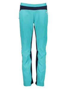 Schöffel Spodnie funkcyjne "Matrei L" w kolorze turkusowym rozmiar: 36. Niebieskie spodnie dresowe Schöffel, l, bez wzorów, outdoorowe. Za 218,05 zł.