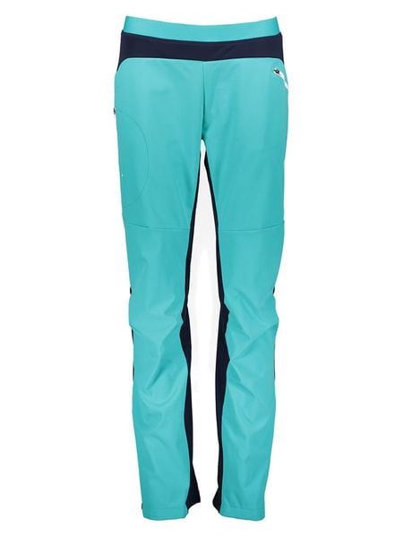 Schöffel Spodnie funkcyjne "Matrei L" w kolorze turkusowym rozmiar: 36. Niebieskie spodnie dresowe Schöffel, l, bez wzorów. Za 218,05 zł.
