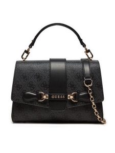 Guess Torebka HWSG95 00200 Czarny. Czarne torebki klasyczne Guess, z aplikacjami, ze skóry, bez dodatków. Za 589,99 zł.