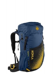 Plecak turystyczny Kohla Track 23L - navy peony/lemon curry/caviar. Niebieskie plecaki KOHLA. Za 521,39 zł.