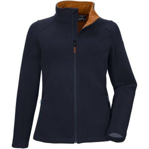 Kurtka damska Killtec 38630 KOW 27 WMN JCKT. Niebieskie kurtki KILLTEC, bez wzorów, bez kaptura. W wyprzedaży za 189,99 zł.