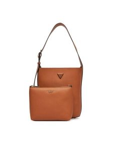 Guess Torebka HWBG69 74040 Brązowy. Brązowe torebki klasyczne Guess, z aplikacjami, ze skóry, bez dodatków. Za 519,99 zł.