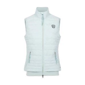 Damska kurtka bez rękawów Cavallo Bay. Niebieskie kurtki CAVALLO, bez wzorów, z puchu, bez kaptura. Za 416,00 zł.