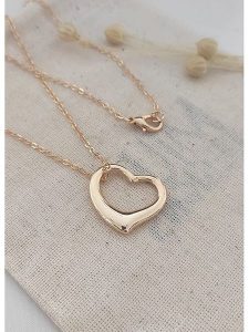 Atelier MIU Pozłacany naszyjnik z zawieszką - dł. 45 cm rozmiar: onesize. Żółte naszyjniki Atelier MIU, pozłacane. Za 70,08 zł.