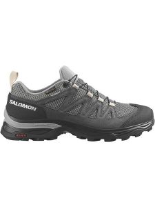 SALOMON Buty turystyczne "X Ward GORE-TEX" w kolorze szarym rozmiar: 39. Szare buty trekkingowe Salomon, z gore-texu, bez zapięcia. Za 377,74 zł.
