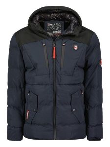 Canadian Peak Parka w kolorze granatowo-czarnym rozmiar: XXL. Niebieskie płaszcze Canadian Peak, xxl, bez wzorów, bez kaptura. Za 228,92 zł.